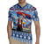 Serbia Christmas Wolf Rugby Jersey Vuk Serbian Mascot - Wonder Print Shop
