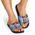 Serbia Christmas Wolf Slide Sandals Vuk Serbian Mascot - Wonder Print Shop