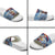 Serbia Christmas Wolf Slide Sandals Vuk Serbian Mascot - Wonder Print Shop