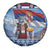 Serbia Christmas Wolf Spare Tire Cover Vuk Serbian Mascot - Wonder Print Shop