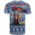 Serbia Christmas Wolf T Shirt Vuk Serbian Mascot - Wonder Print Shop