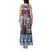 Serbia Christmas Wolf Tank Maxi Dress Vuk Serbian Mascot - Wonder Print Shop