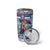 Serbia Christmas Wolf Tumbler Cup Vuk Serbian Mascot - Wonder Print Shop