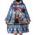 Serbia Christmas Wolf Wearable Blanket Hoodie Vuk Serbian Mascot - Wonder Print Shop
