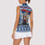 Serbia Christmas Wolf Women Sleeveless Polo Shirt Vuk Serbian Mascot - Wonder Print Shop