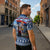 Serbia Christmas Wolf Zipper Polo Shirt Vuk Serbian Mascot - Wonder Print Shop
