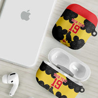 Custom Flintshire Wales AirPods Case Coat Of Arms with Heraldic Flag - Wonder Print Shop