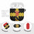 Custom Flintshire Wales AirPods Case Coat Of Arms with Heraldic Flag - Wonder Print Shop