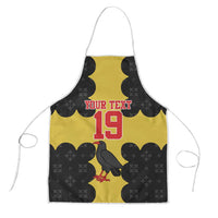 Custom Flintshire Wales Apron Coat Of Arms with Heraldic Flag - Wonder Print Shop