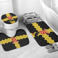 Custom Flintshire Wales Bathroom Set Coat Of Arms with Heraldic Flag - Wonder Print Shop