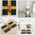 Custom Flintshire Wales Bathroom Set Coat Of Arms with Heraldic Flag - Wonder Print Shop