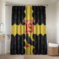 Custom Flintshire Wales Bathroom Set Coat Of Arms with Heraldic Flag - Wonder Print Shop