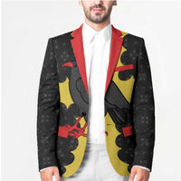 Custom Flintshire Wales Blazer Coat Of Arms with Heraldic Flag - Wonder Print Shop