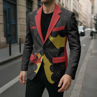 Custom Flintshire Wales Blazer Coat Of Arms with Heraldic Flag - Wonder Print Shop