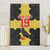 Custom Flintshire Wales Canvas Wall Art Coat Of Arms with Heraldic Flag - Wonder Print Shop