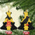Custom Flintshire Wales Ceramic Ornament Coat Of Arms with Heraldic Flag - Wonder Print Shop