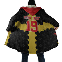 Custom Flintshire Wales Cloak Coat Of Arms with Heraldic Flag - Wonder Print Shop