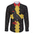 Custom Flintshire Wales Family Matching Puletasi and Hawaiian Shirt Coat Of Arms with Heraldic Flag - Wonder Print Shop
