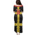 Custom Flintshire Wales Family Matching Puletasi and Hawaiian Shirt Coat Of Arms with Heraldic Flag - Wonder Print Shop