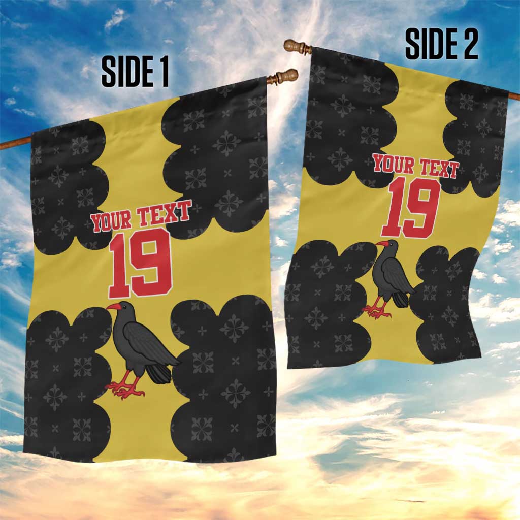 Custom Flintshire Wales Garden Flag Coat Of Arms with Heraldic Flag - Wonder Print Shop