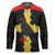 Custom Flintshire Wales Hockey Jersey Coat Of Arms with Heraldic Flag - Wonder Print Shop