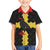 Custom Flintshire Wales Kid Hawaiian Shirt Coat Of Arms with Heraldic Flag - Wonder Print Shop