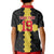 Custom Flintshire Wales Kid Polo Shirt Coat Of Arms with Heraldic Flag - Wonder Print Shop