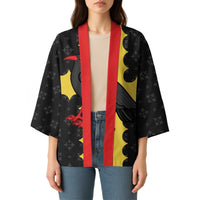 Custom Flintshire Wales Kimono Coat Of Arms with Heraldic Flag - Wonder Print Shop