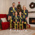 Custom Flintshire Wales Christmas Pajama Set Coat Of Arms with Heraldic Flag - Wonder Print Shop