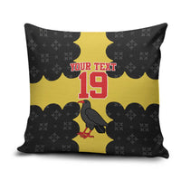 Custom Flintshire Wales Pillow Cover Coat Of Arms with Heraldic Flag - Wonder Print Shop