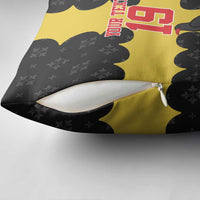 Custom Flintshire Wales Pillow Cover Coat Of Arms with Heraldic Flag - Wonder Print Shop