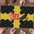 Custom Flintshire Wales Puzzle Coat Of Arms with Heraldic Flag - Wonder Print Shop
