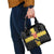 Custom Flintshire Wales Shoulder Handbag Coat Of Arms with Heraldic Flag - Wonder Print Shop