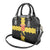 Custom Flintshire Wales Shoulder Handbag Coat Of Arms with Heraldic Flag - Wonder Print Shop