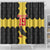 Custom Flintshire Wales Shower Curtain Coat Of Arms with Heraldic Flag - Wonder Print Shop