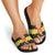 Custom Flintshire Wales Slide Sandals Coat Of Arms with Heraldic Flag - Wonder Print Shop