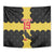 Custom Flintshire Wales Tapestry Coat Of Arms with Heraldic Flag - Wonder Print Shop
