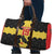 Custom Flintshire Wales Travel Bag Coat Of Arms with Heraldic Flag - Wonder Print Shop
