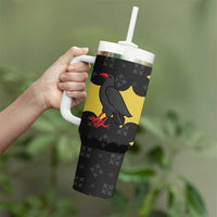 Custom Flintshire Wales Tumbler With Handle Coat Of Arms with Heraldic Flag - Wonder Print Shop