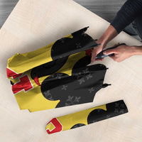 Custom Flintshire Wales Umbrella Coat Of Arms with Heraldic Flag - Wonder Print Shop