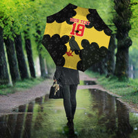 Custom Flintshire Wales Umbrella Coat Of Arms with Heraldic Flag - Wonder Print Shop