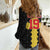 Custom Flintshire Wales Women Casual Shirt Coat Of Arms with Heraldic Flag - Wonder Print Shop