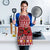 Personalized Radnorshire Wales Christmas Apron Red-Tailed Hawk Rugby - Wonder Print Shop