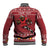 Personalized Radnorshire Wales Christmas Baseball Jacket Red-Tailed Hawk Rugby - Wonder Print Shop
