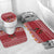 Personalized Radnorshire Wales Christmas Bathroom Set Red-Tailed Hawk Rugby - Wonder Print Shop