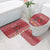 Personalized Radnorshire Wales Christmas Bathroom Set Red-Tailed Hawk Rugby - Wonder Print Shop