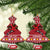 Personalized Radnorshire Wales Christmas Ceramic Ornament Red-Tailed Hawk Rugby - Wonder Print Shop