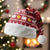 Personalized Radnorshire Wales Christmas Santa Hat Red-Tailed Hawk Rugby - Wonder Print Shop