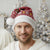 Personalized Radnorshire Wales Christmas Santa Hat Red-Tailed Hawk Rugby - Wonder Print Shop