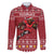 Personalized Radnorshire Wales Christmas Family Matching Mermaid Dress and Hawaiian Shirt Red-Tailed Hawk Rugby - Wonder Print Shop